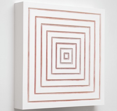 Jeremy Hof's award-winning work "Layer Painting Red."
